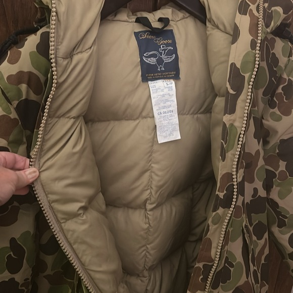 Snow Goose camo Goose down insulated suit - Picture 5 of 11